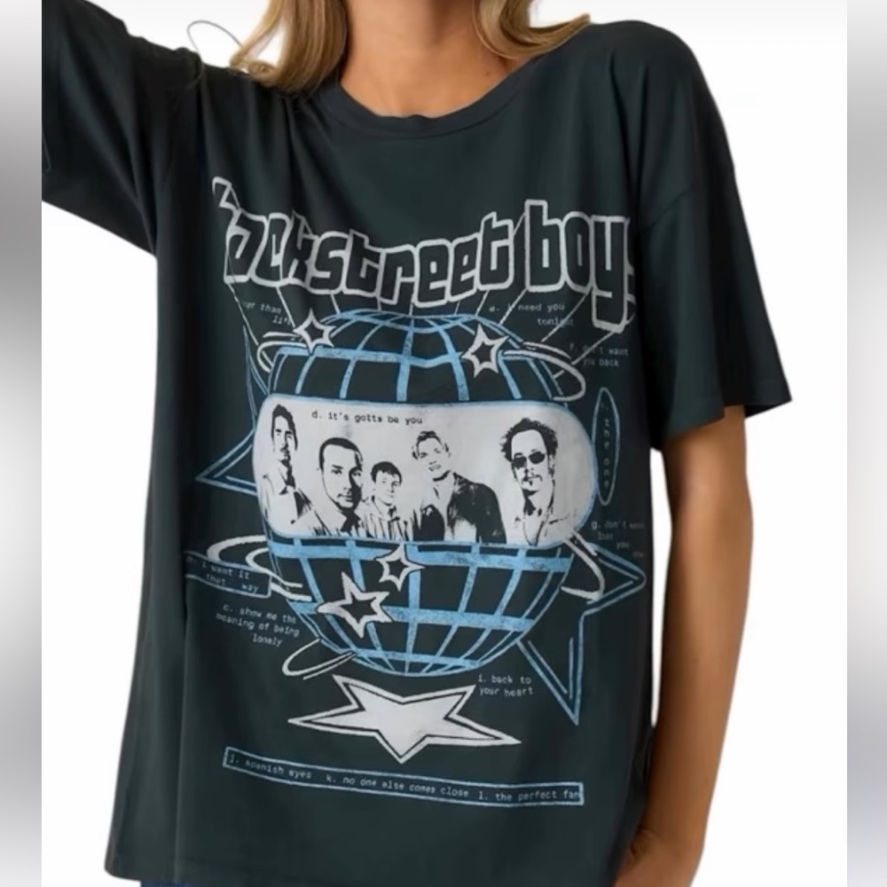 BACKSTREET BOYS INTO THE MILLENNIUM MERCH TEE